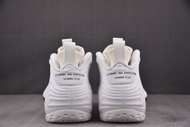 NK Air Foamposite One CDG Homme Plus White DJ7952-100
