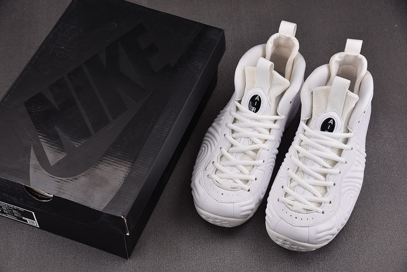 NK Air Foamposite One CDG Homme Plus White DJ7952-100