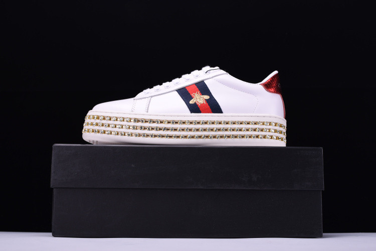 GC Ace Embellished SNEAKER WITH CRYSTALS 505995DOPE0