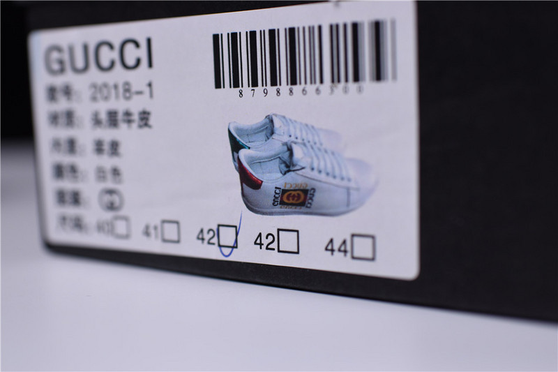 GC ACE EMBROIDERED LOW-TOP SNEAKER WITH GG LOGO