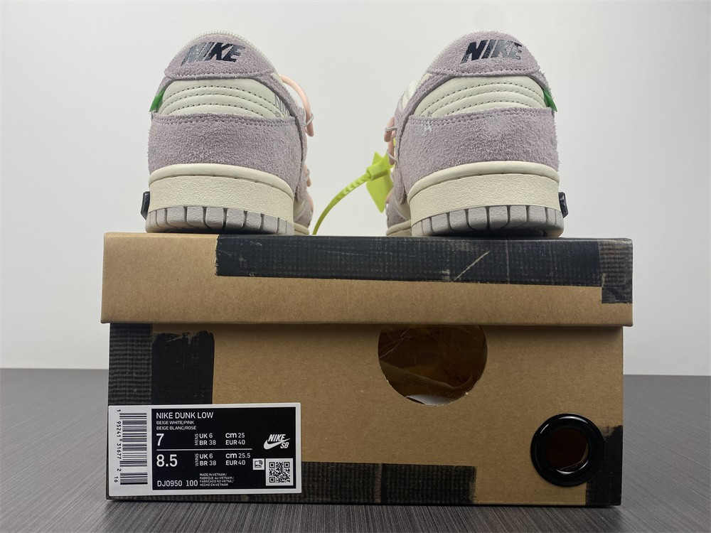 OF x Nike SB Dunk Low  Lot 12  DJ 0950-100