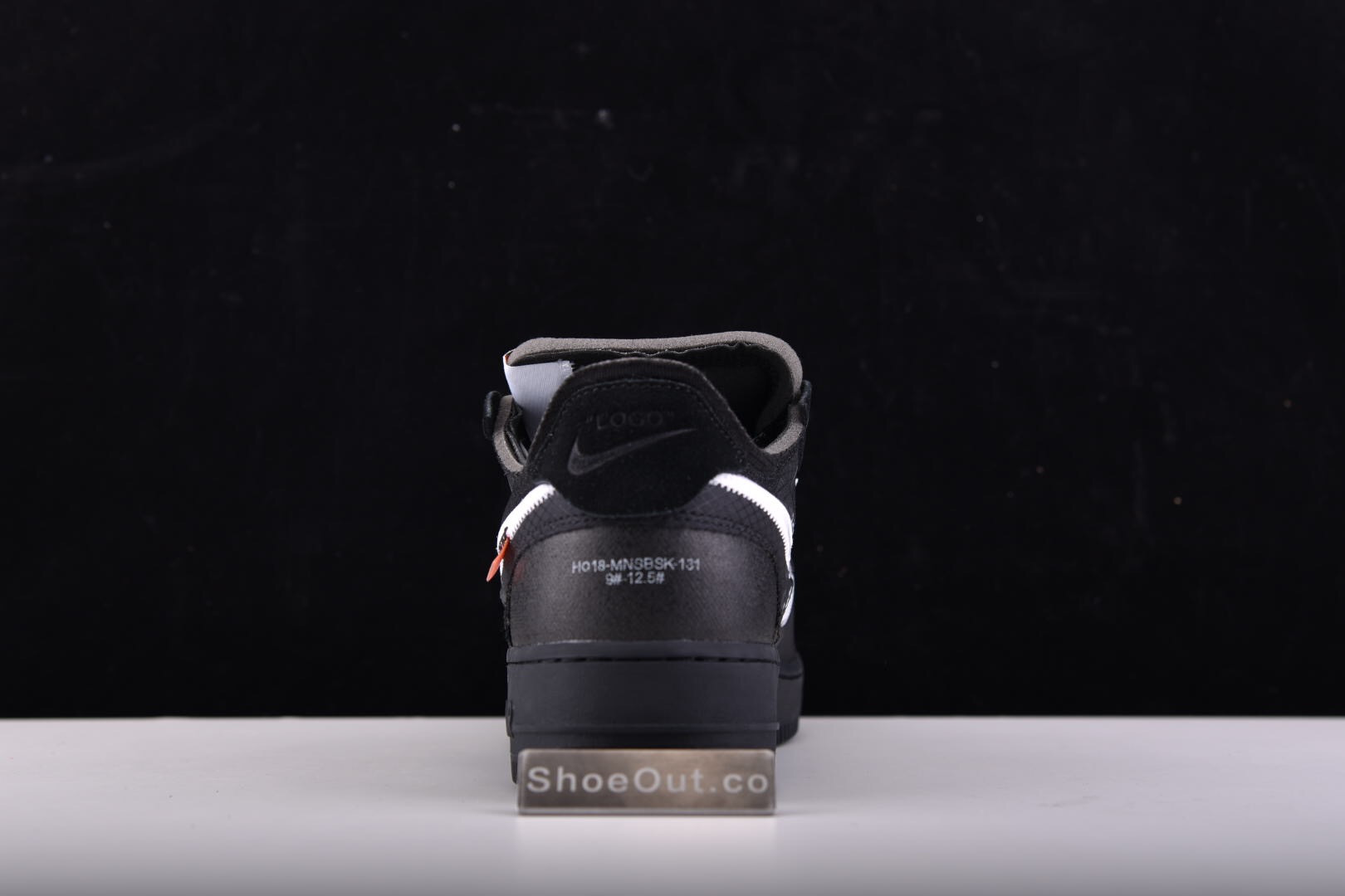 OFF White x Nike Air Force 1 Low Black AO4606-001