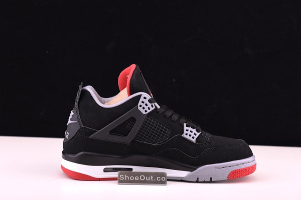 2019 Air Jordan 4 Retro OG Bred Black Cement 308497-060