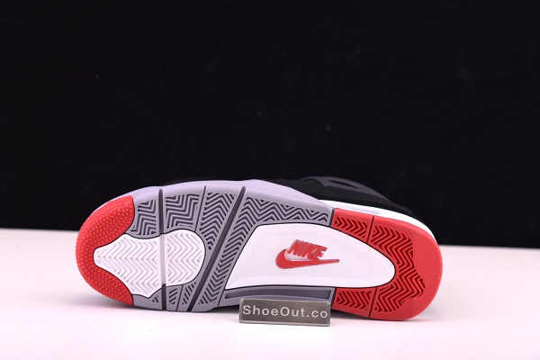 2019 Air Jordan 4 Retro OG Bred Black Cement 308497-060