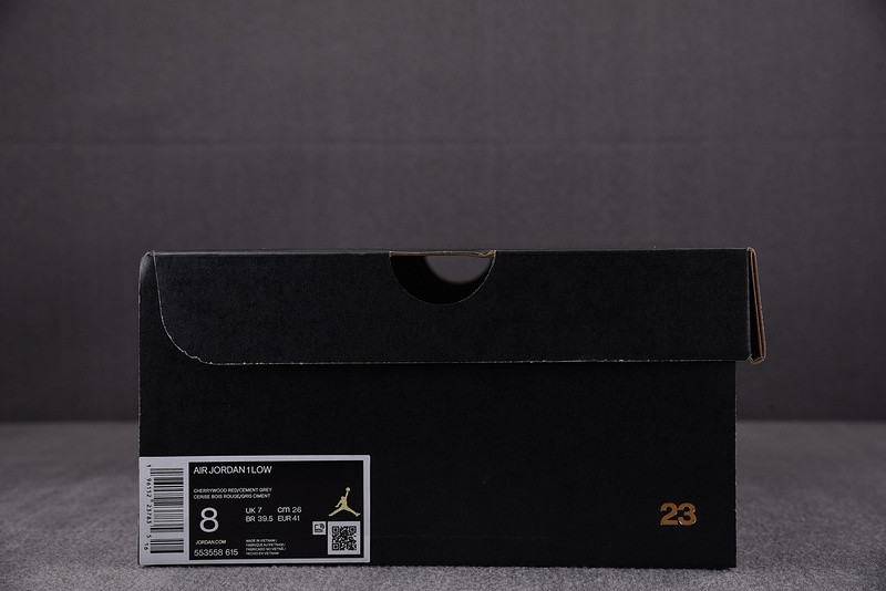 Air Jordan 1 Low “Cherrywood Red” 553558-615