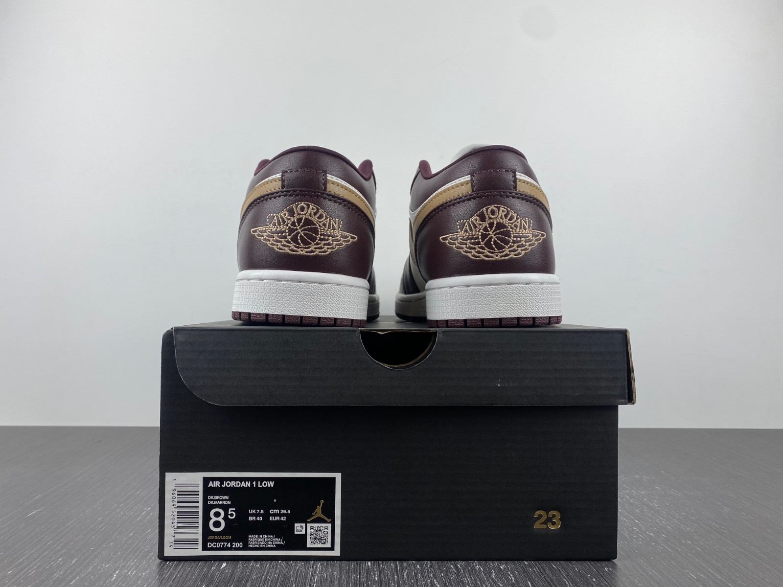 Air Jordan 1 Low “Shadow Brown” DC0774-200