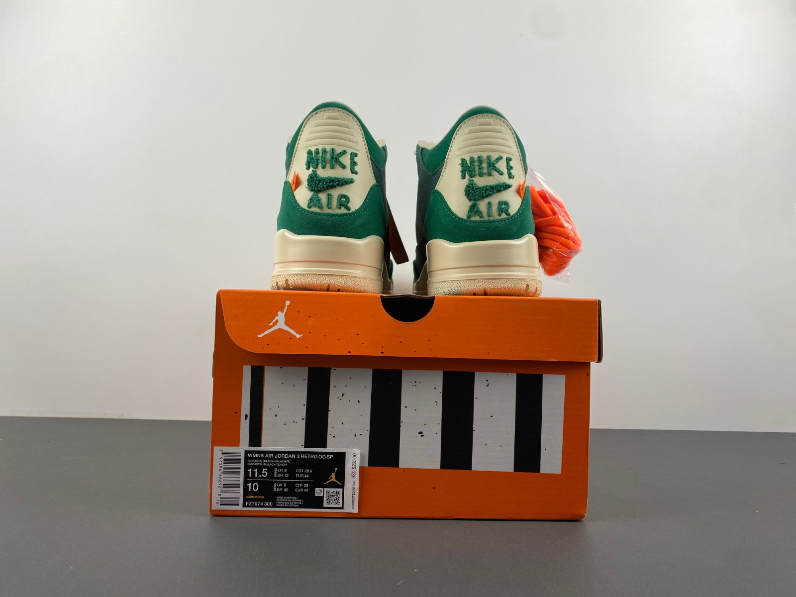 nina Ch*el abney x air jordan 3 fz7974-300