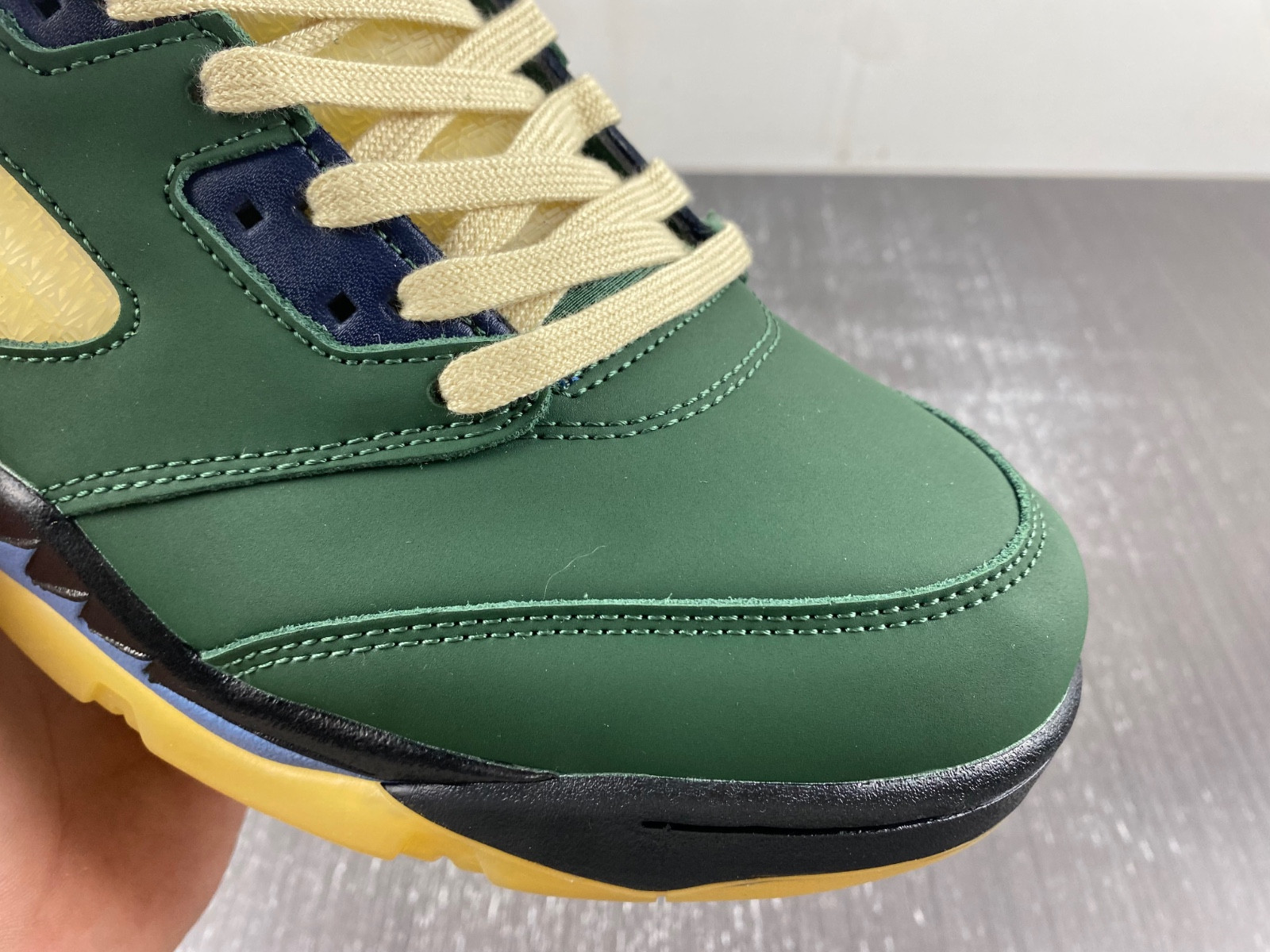 Air Jordan 5 "Navy Green” FZ5758-003