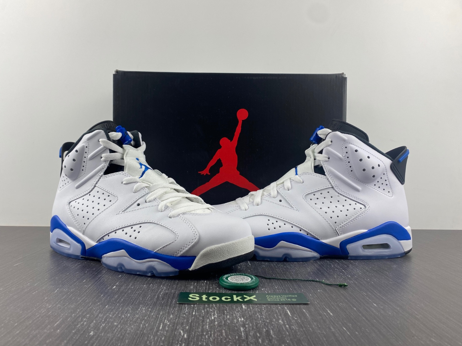 Jordan 6 Retro Sport Blue (2014)  384664-107