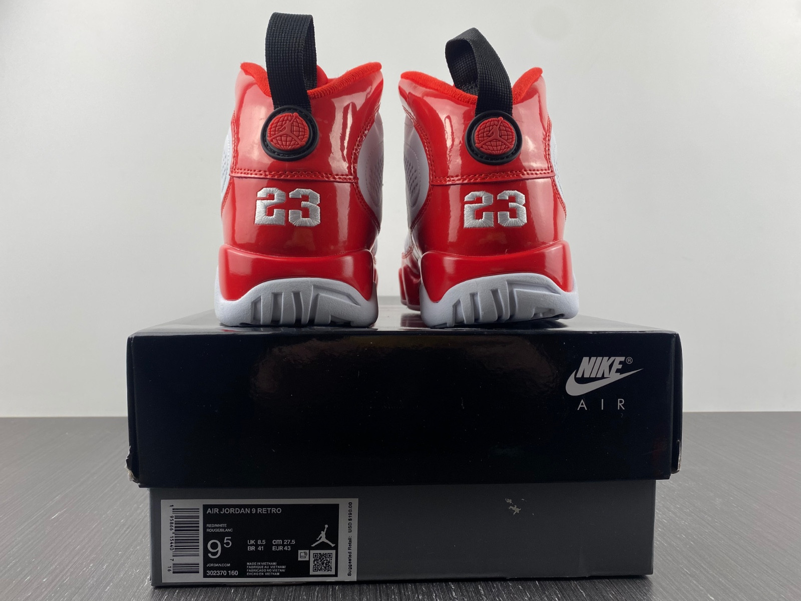Air Jordan 9 “Gym Red” 302370-160