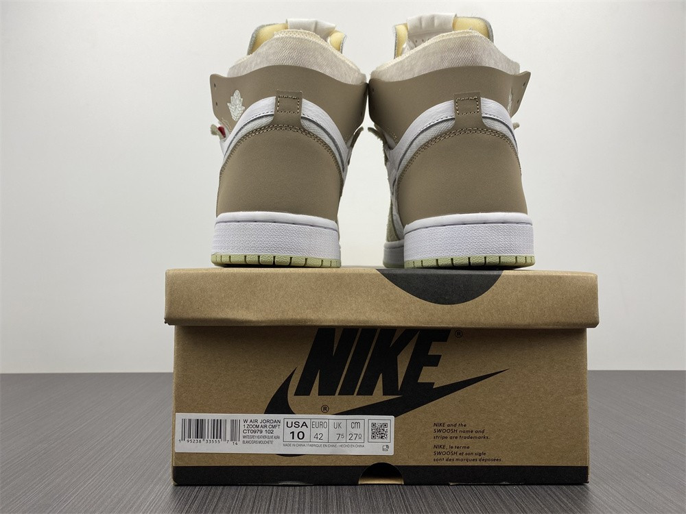 Air Jordan 1 Zoom Air CMFT "Olive Aura" CT0979-102