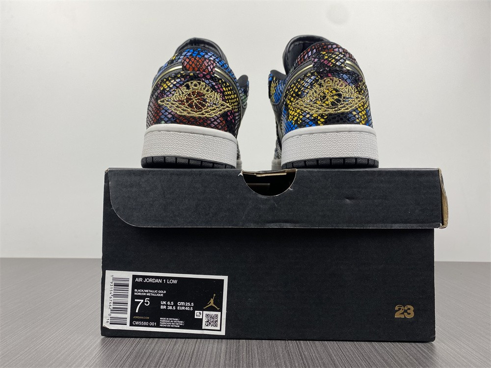 Air Jordan 1 Low WMNS “Multi Snakeskin” CW5580-001