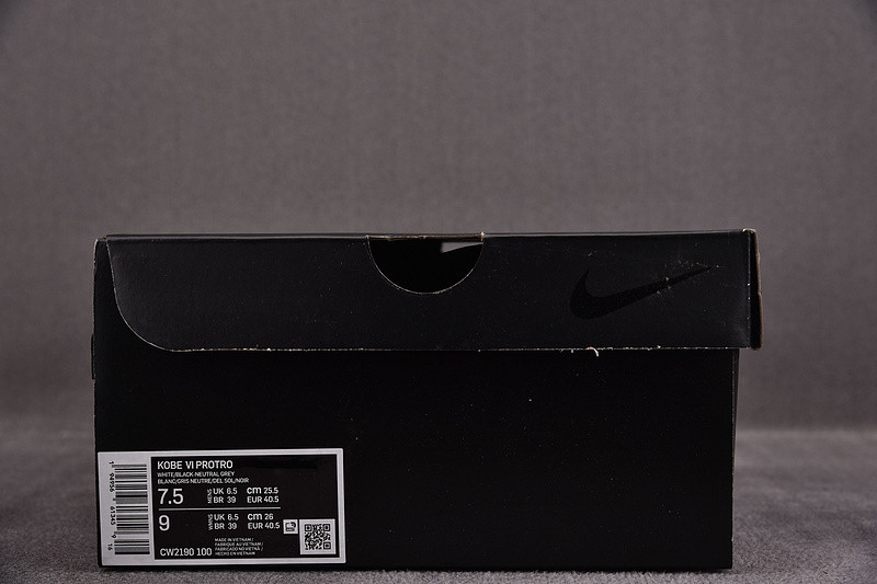 Nike Kobe 6 Protro “White Del Sol” CW2190-100