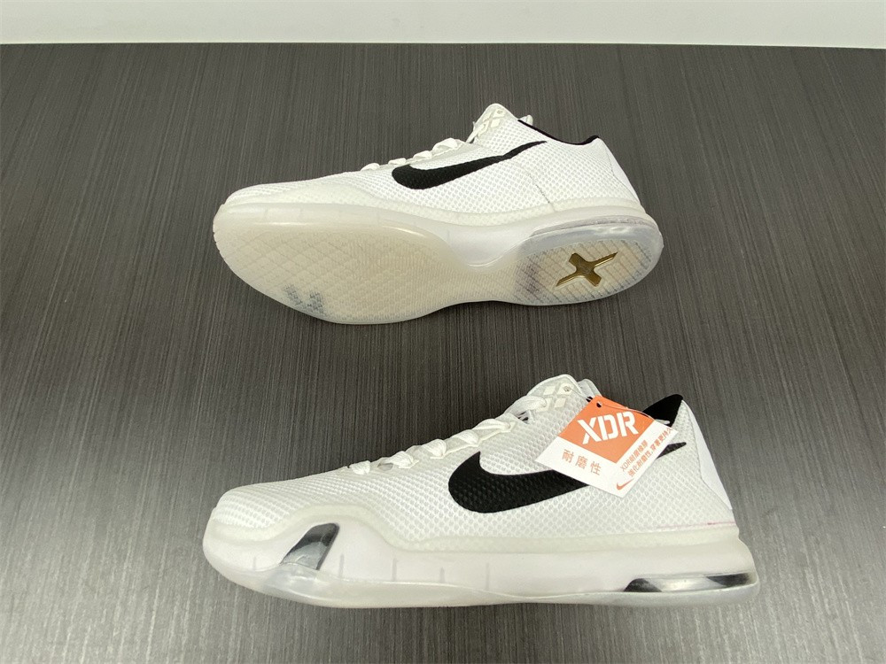 Nike Kobe 10 “Fundamentals” White/Wolf Grey-Black 705317-100