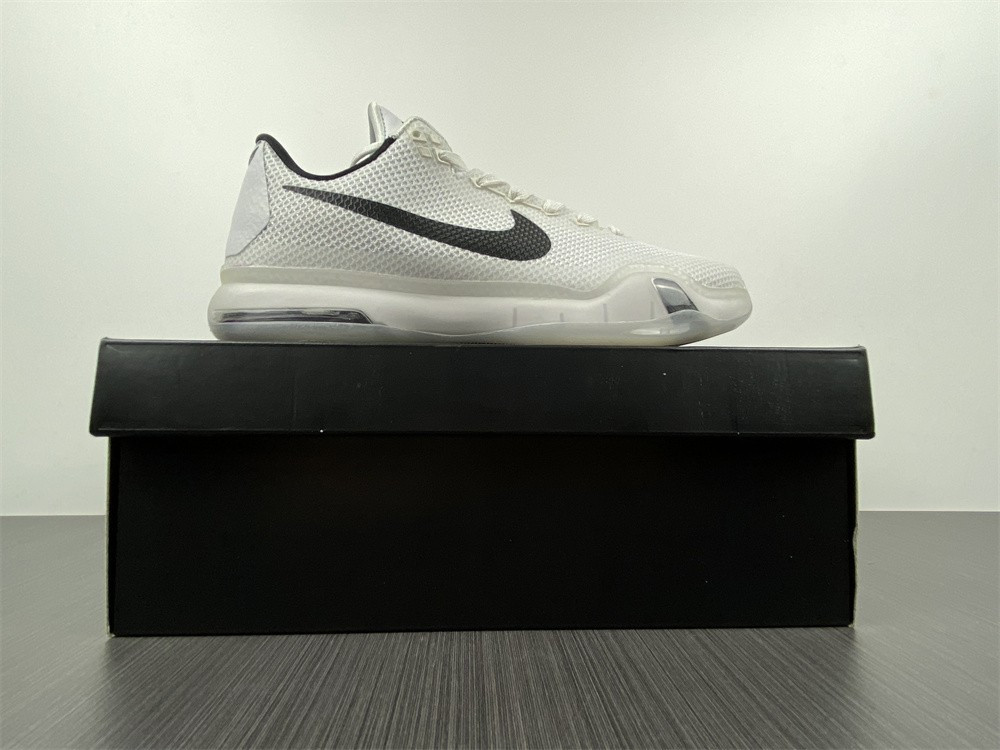 Nike Kobe 10 “Fundamentals” White/Wolf Grey-Black 705317-100