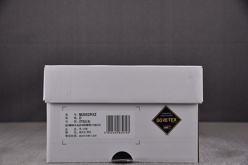 New Balance 2002R Gore-Tex JJJJound Charcoal M2002RXZ