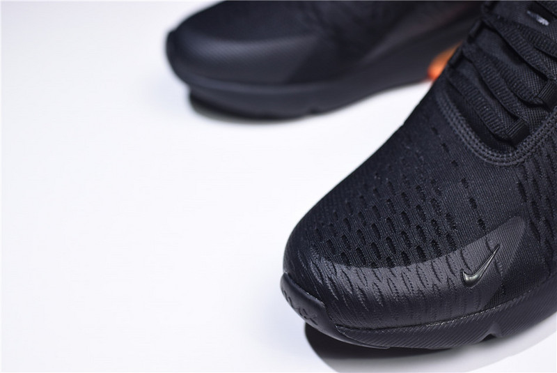 NIKE mens AIR MAX 270 “Tonal Orange” black AH8050-008