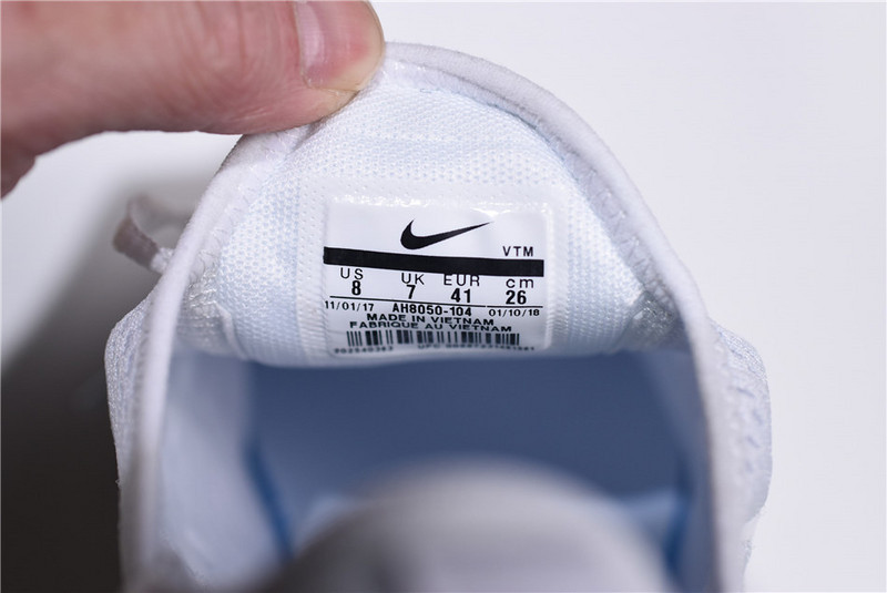 NIKE mens AIR MAX 270 “WHITE VOLT” AH8050-104