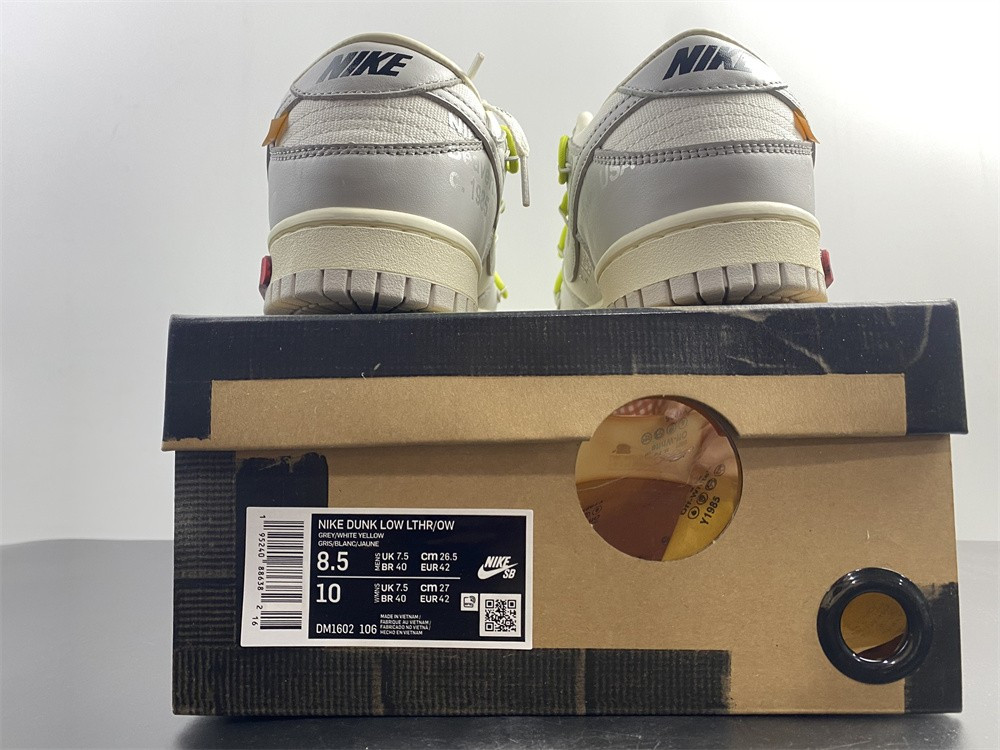 OF x Nike SB Dunk Low  Lot 1  DM1602-106