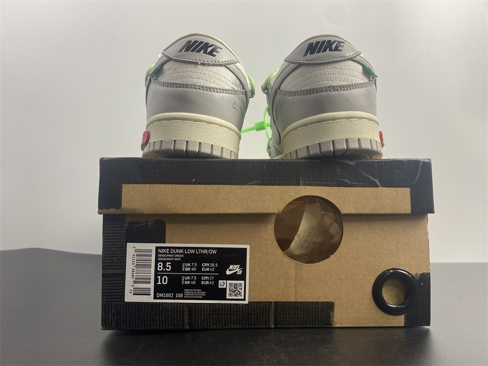 OF x Nike SB Dunk Low Lot 1 DM1602-108