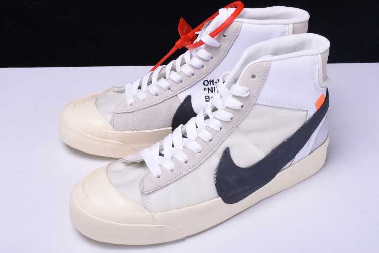 OF x Nike Blazer MID THE TEN 10 Virgil Abloh AA3832-100