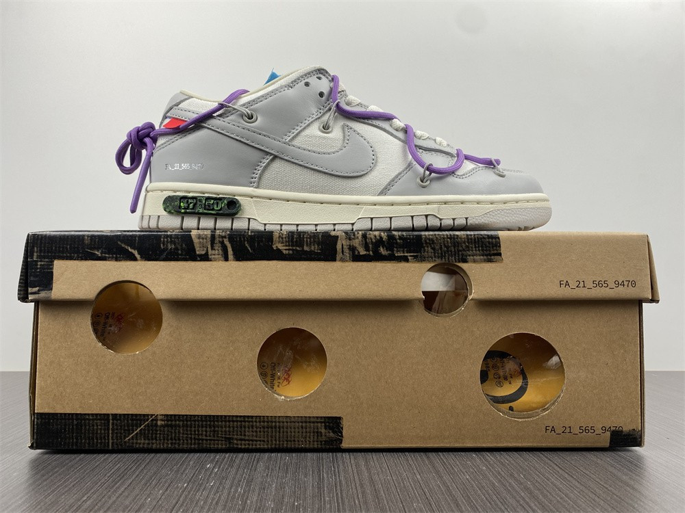 OF x Nk Dunk Low NO.47 Of 50 DM1602-125