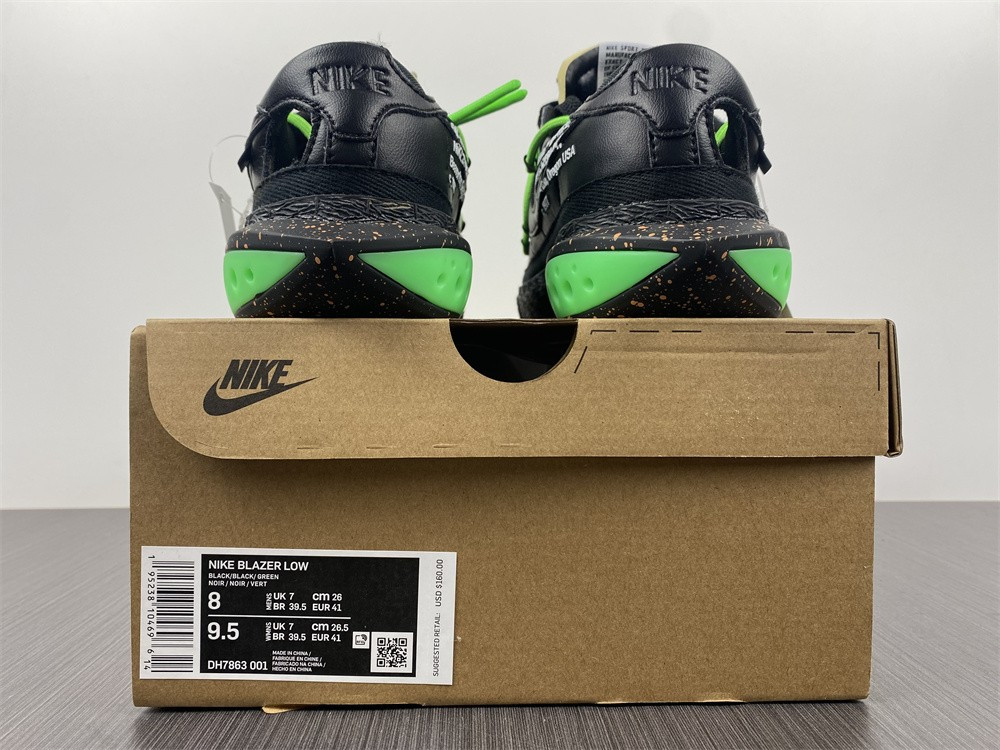 Nike Blazer Low x OF "Black / Green" DH7863-001