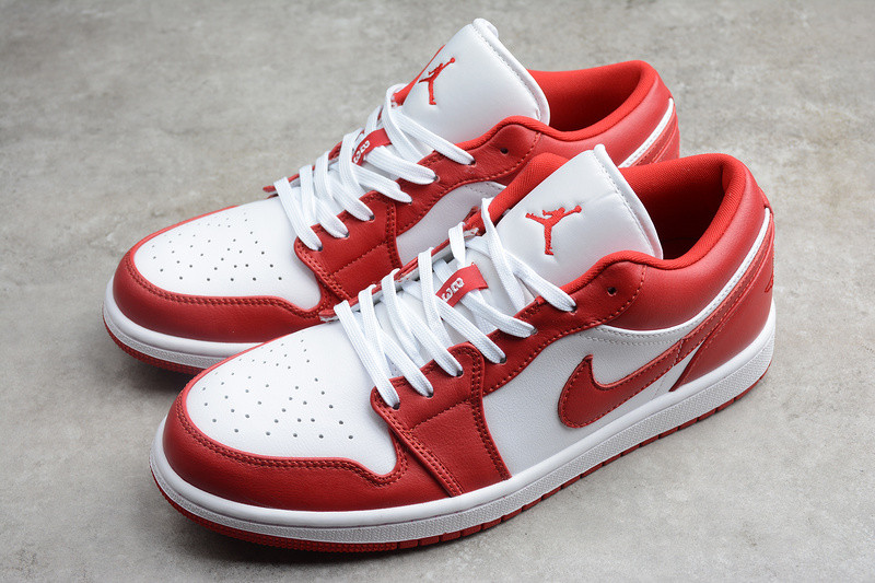 Air Jordan 1 Low Gym Red White 553558-611