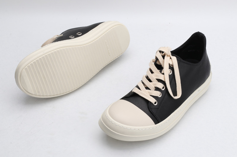 RO Sneakers Black Smooth Low