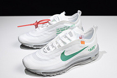 OF X Air Max 97 white-mint green AJ4585 101