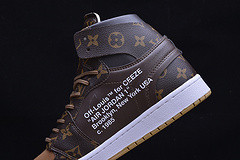 LUSV x OF x Air Jordan 1 Customs MENS AQ0818-202