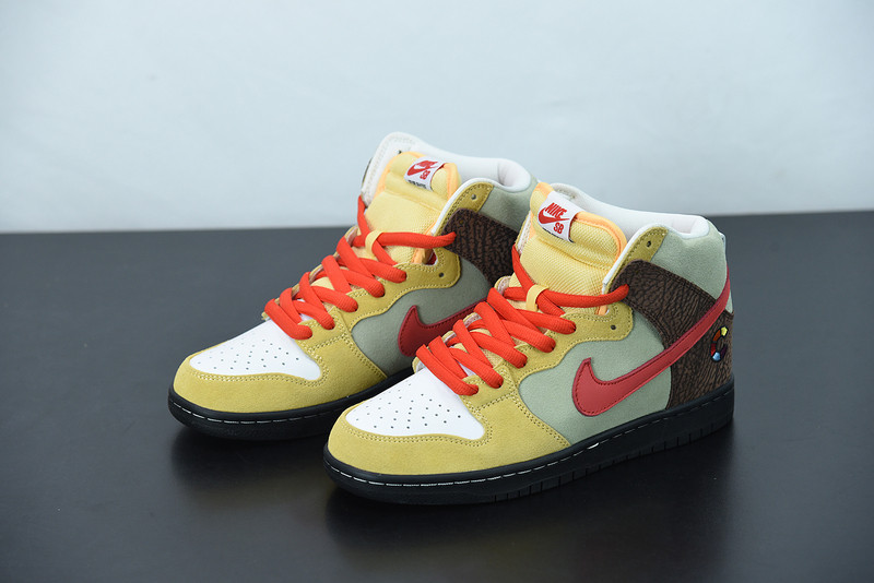Color Skates x Nike SB Dunk High “Kebab & Destroy” CZ2205-700