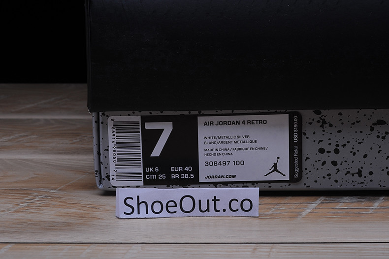 Air Jordan 4 Retro “Pure Money” 308497-100