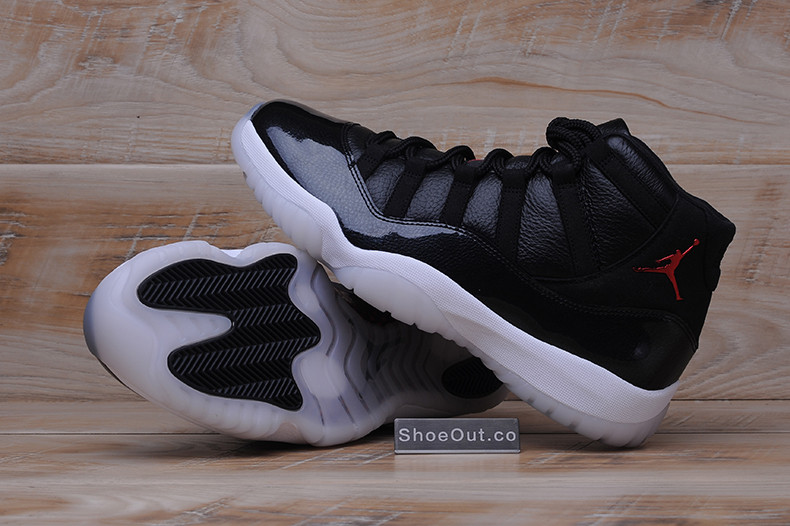 JORDAN 11 RETRO BP "72-10" black mens 378037-002