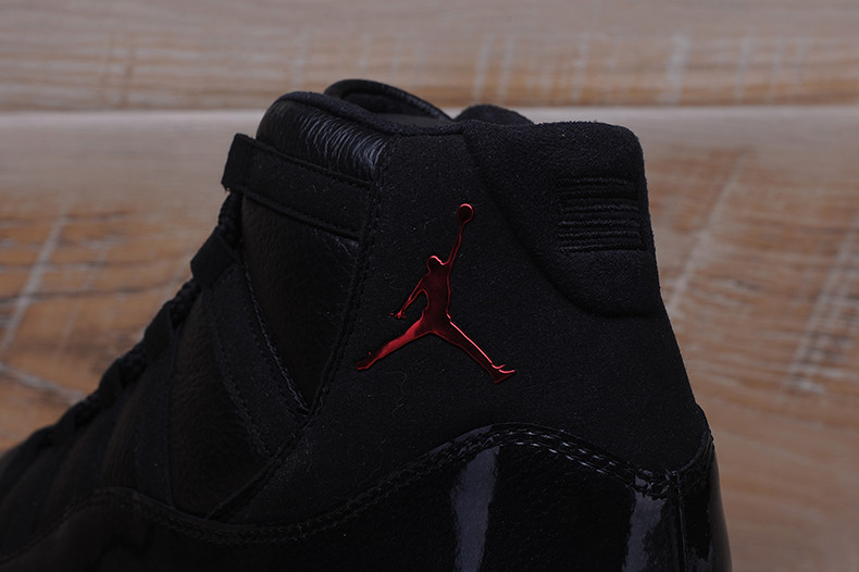 JORDAN 11 RETRO BP "72-10" black mens 378037-002