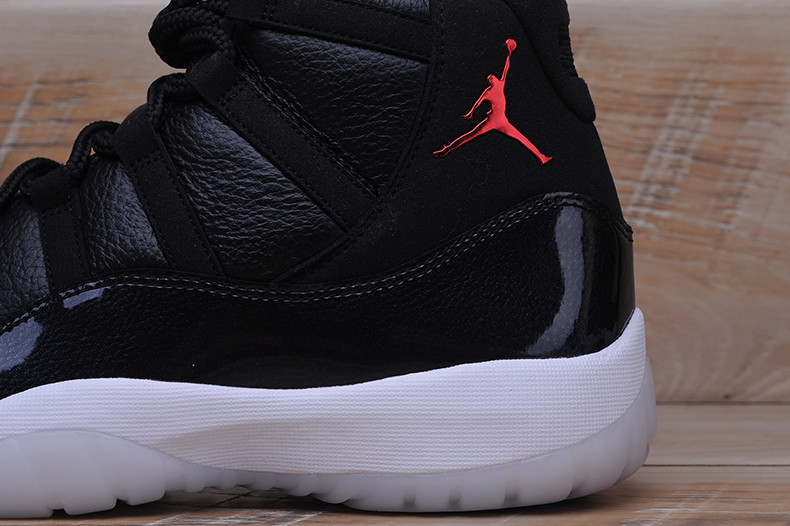 JORDAN 11 RETRO BP "72-10" black mens 378037-002