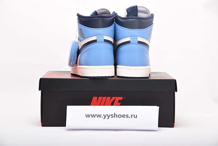 AIR JORDAN 1 OBSIDIAN UNIVERSITY BLUE 555088-140