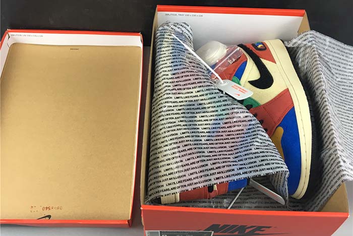 Blue The Great x Air Jordan 1 Mid “Fearless” CU2805-100