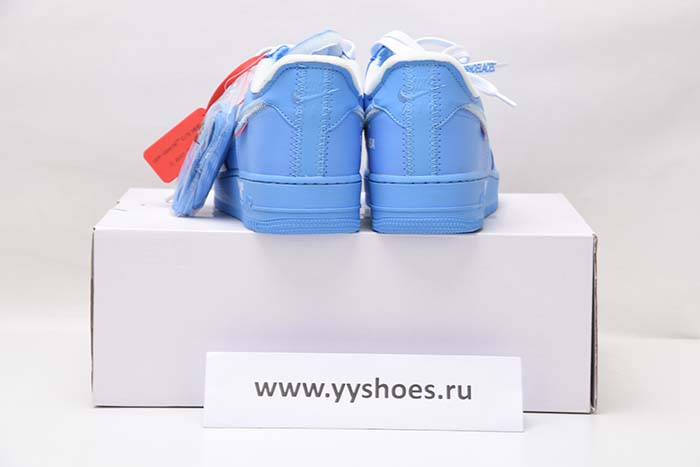 OFF-WHITE NIKE AIR FORCE 1 MCA BLUE CI1173-400
