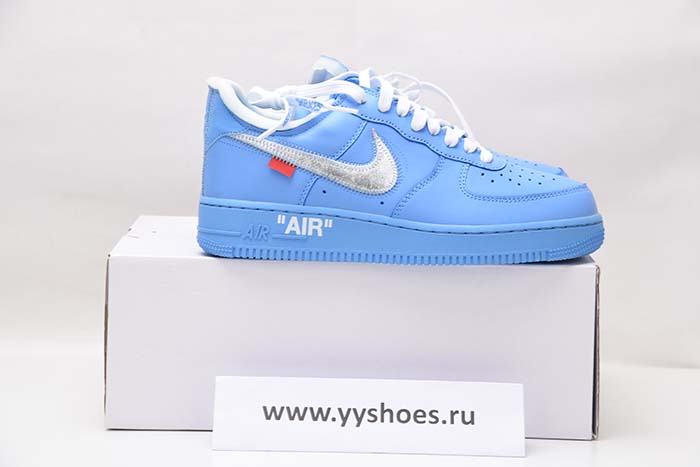 OFF-WHITE NIKE AIR FORCE 1 MCA BLUE CI1173-400