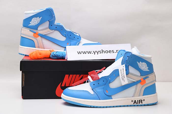 Off-White Air Jordan 1 Powder Blue UNC AQ0818-148