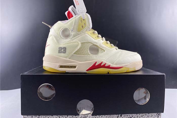Air Jordan 5 xoff white 3M REFLECTIVE CT8480-0020
