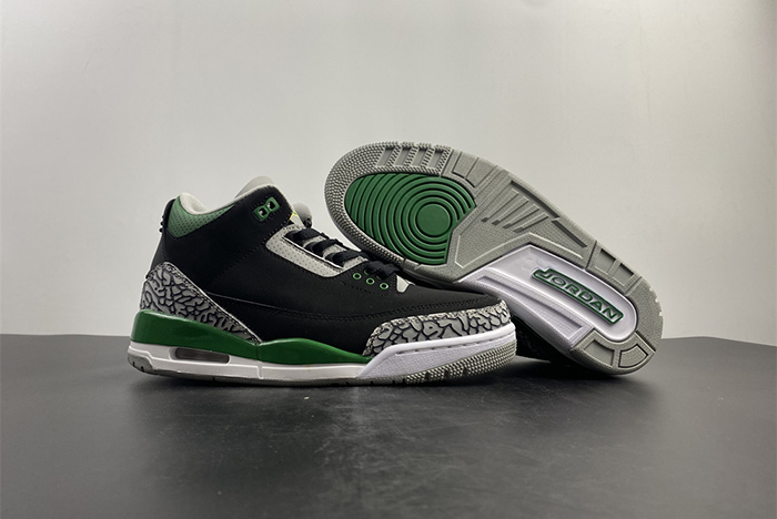 Air Jordan 3 Pine Green” CT8532-030