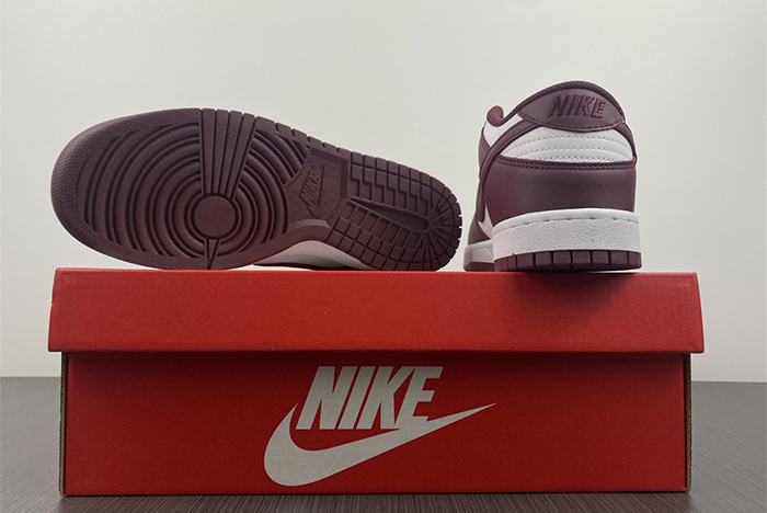 New Nike Dunk Low “Bordeaux” White/Bordeaux DD1503-108