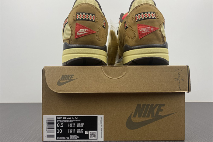travis scott x nike air max 1 colorway has surF**ed do9392-701