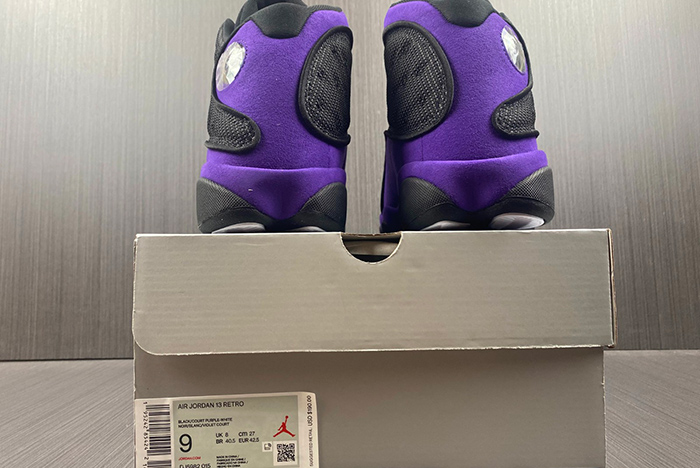 Air Jordan 13“Court Purple” DJ5982-015 reflective