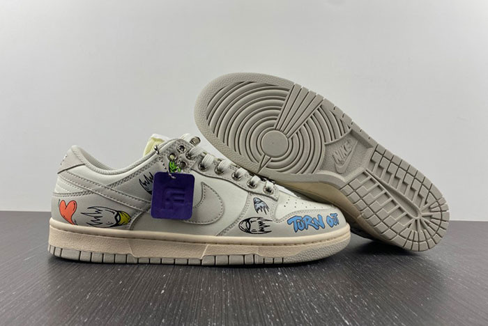 Nike Dunk Low Chrome Hearts DD1503- 107