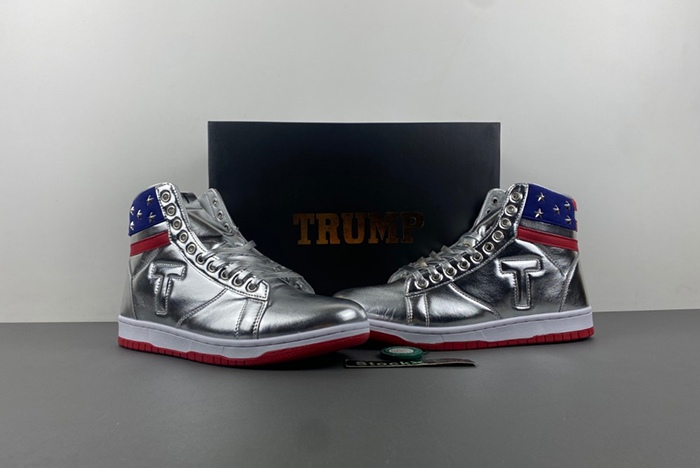 DONALD NEVER SURRENDER SILIVER COLOR
