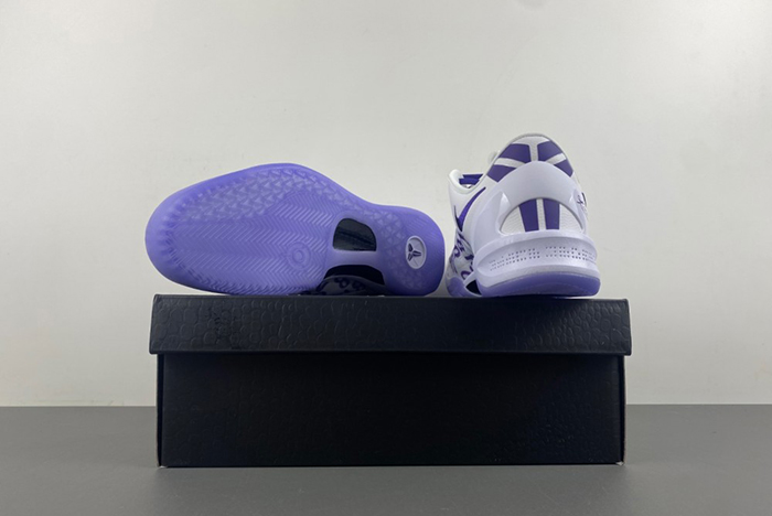 Nike Kobe 8 Protro “White Court Purple”  FQ3549-  100